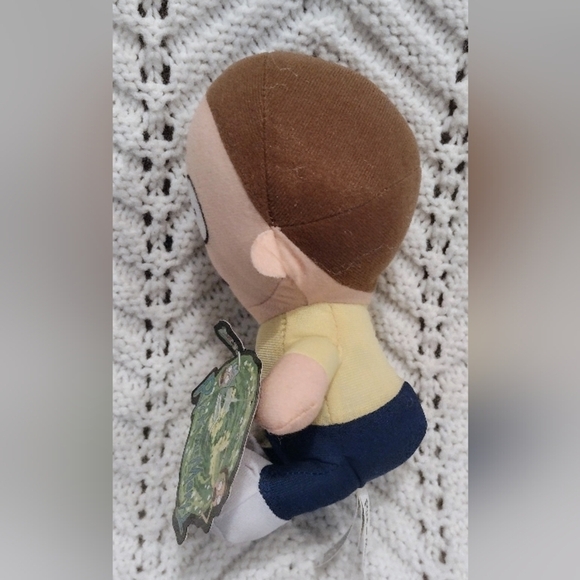 Morty Plush Toy Factory Adult Swim NEW Stuffed Doll 7" Rick And Morty - Picture 5 of 7